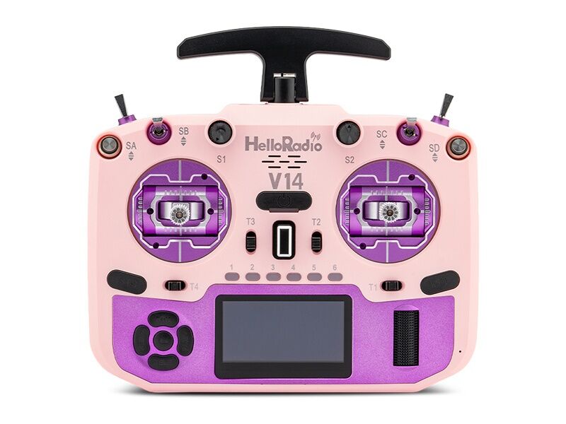 D-Power HelloRadio V14 MAX R9 OLED 2,4GHz ELRS LBT M2 Fernsteuerung (HR1044)