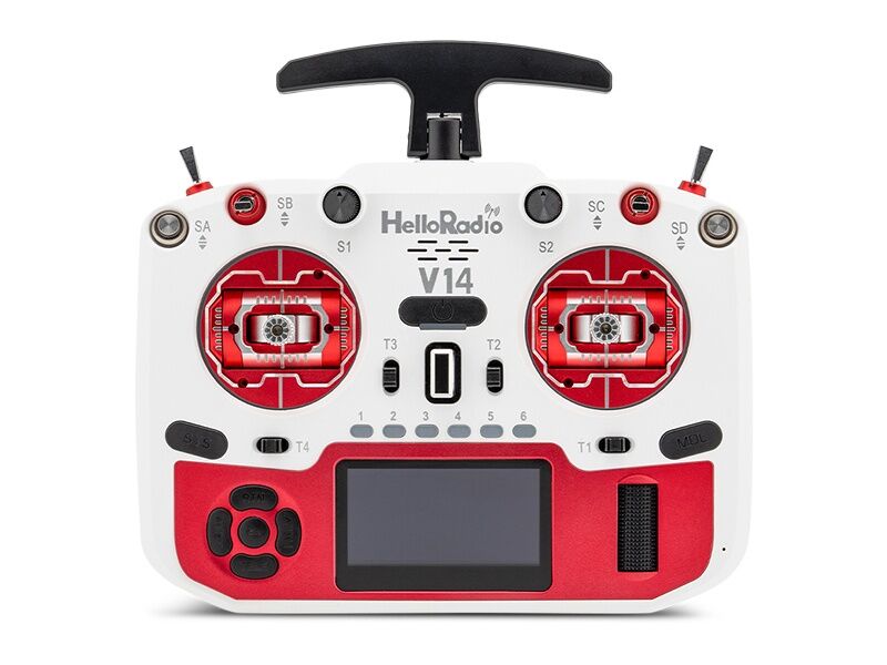 D-Power HelloRadio V14 MAX R9 OLED 2,4GHz 4in1 LBT M2 Fernsteuerung (HR1056)