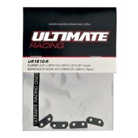 Ultimate Racing - RUBBER ANTI-VIBRATION SERVO SPACER (4pcs) (UR1810-R)