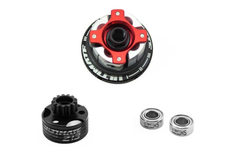 Ultimate Racing - ALU COMPAK 4 PRO CLUTCH B10 w/ Z13 CLUTCH BELL & BEARINGS (MX-UR0643-B10)