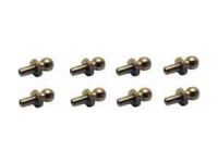 Himoto - Front turning linkage inserted ball stud 8pcs...