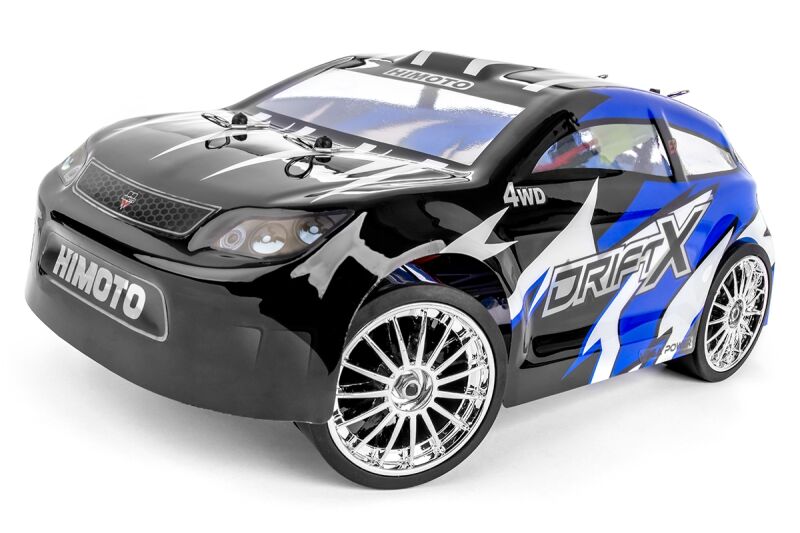 Himoto - Painted Body 1/18 - Black/Blue (HME18DTK)
