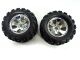 Himoto - Tire Unit(Chromed) 2PCS (HM904-015)
