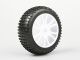 Himoto - White tire & rim complete 2pcs (HM85746W)