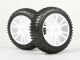 Himoto - White tire & rim complete 2pcs (HM85746W)