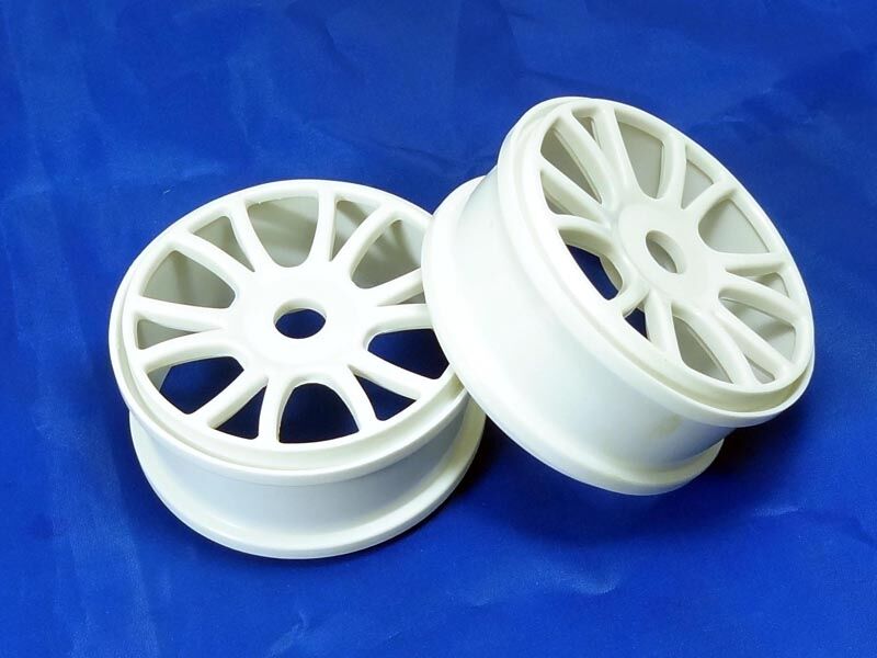 Himoto - Wheel rims 2P white (HM85732W)