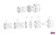 Hacker Motor Propadapter Set Q100 Lochkreis 29mm (10109870)