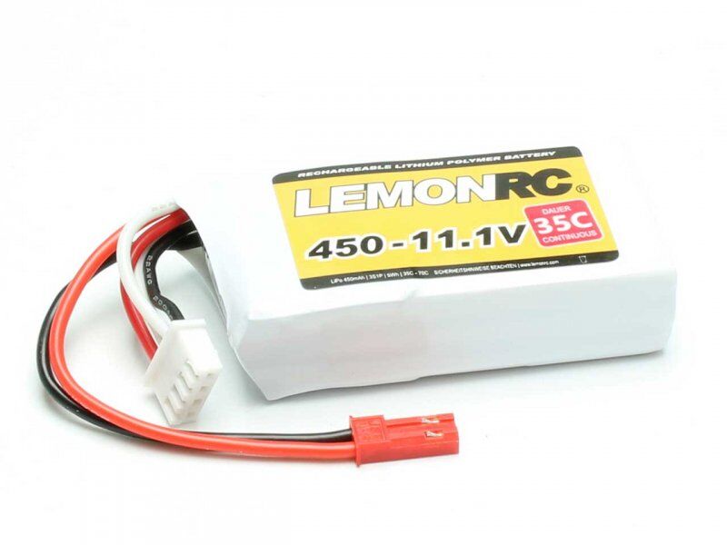 Lemon RC - LiPo Akku 450mAh 3S 11,1V BEC - 35C
