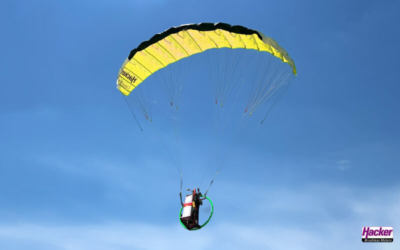 Para-RC - Cloud 0.5 Rucksack Set ARF - gelb