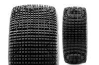 ProCircuit - TRIGON V3 BUGGY S2 (SOFT) PRE-MOUNTED White, 2 Pcs. (MX-PCW2007-S2)