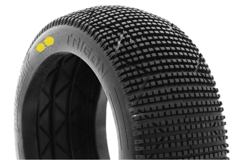 ProCircuit - TRIGON V3 BUGGY S2 (SOFT) tires, 2 Pcs (MX-PCR2007-S2)