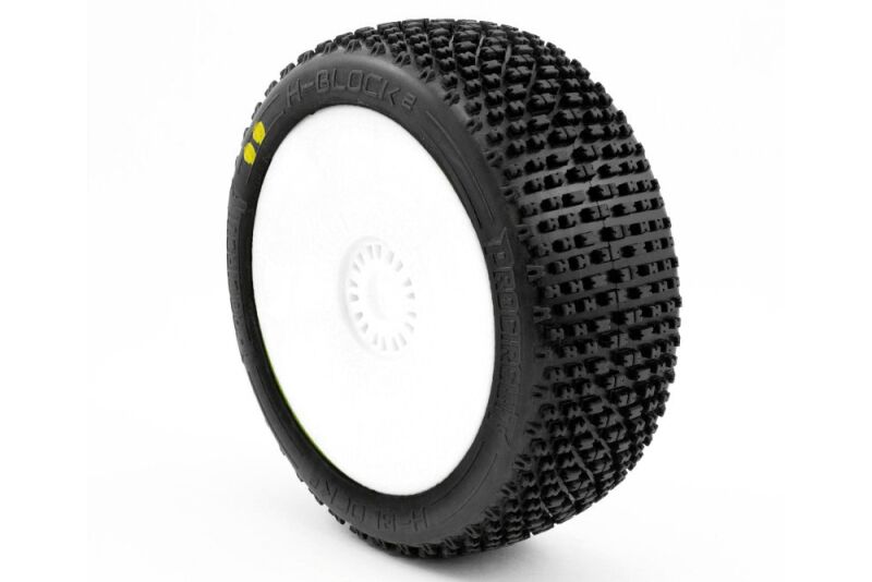 ProCircuit - H-BLOCK V2 BUGGY S2 (SOFT) PRE-MOUNTED White, 2 Pcs. (MX-PCW2001-S2)