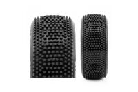 ProCircuit - HOT DICES V2 BUGGY S2 (SOFT) PRE-MOUNTED White, 2 Pcs. (MX-PCW2003-S2)