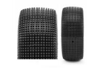 ProCircuit - ADDICTIVE V2 BUGGY S3 (MEDIUM) PRE-MOUNTED White, 2 Pcs. (MX-PCW2004-S3)