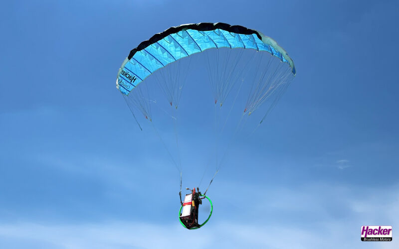 Para-RC - Cloud 0.5 Rucksack Set ARF - blau