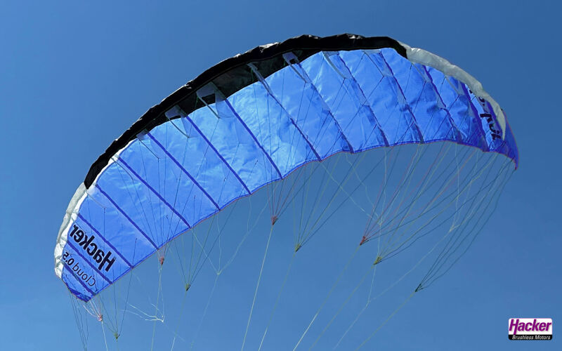 Para-RC - Gleitschirm Cloud 0.5 blau