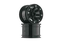 Duratrax - 2.2" 8-Spoke Wheel Black Chr (DTXC3858)