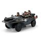 TORRO - 1/16 Figurenbausatz Schwimmwagen Besatzung 3er-Set, Handbemalt (FG-10001)