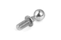 BM Racing - Kugelbolzen 4.9 mm lang, Gewinde 6 mm (4...