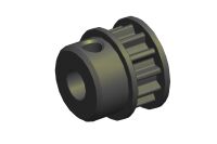 BM Racing - Getrieberad 12T für 4.0mm Riemen...