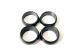 BM Racing - Constant Grip 22mm Drift Tire Set (4 pcs) (BMRXPRO038-22A)