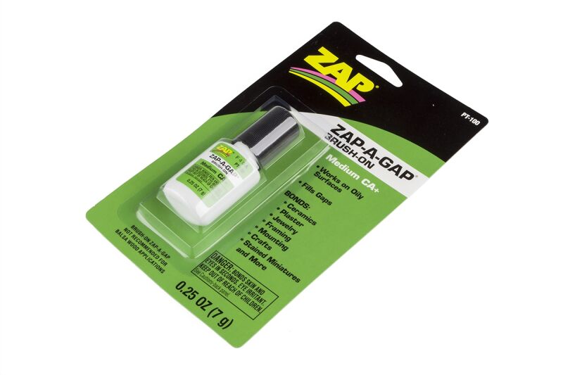 CA Super glue ZAP medium with brush - 7ml