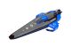 Joysway - E1 RaceBird Lite RC Hydrofoil Boat 2.4GHz RTR - Blau (4ST8608B)