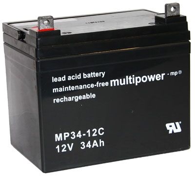 Multipower Blei-Akku MP 34,0Ah-12V (8KM8464)