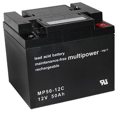 Multipower Blei-Akku MP50,0-12C (8KM8465)