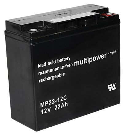Multipower Blei-Akku MP22,0-12C (8KM8467)