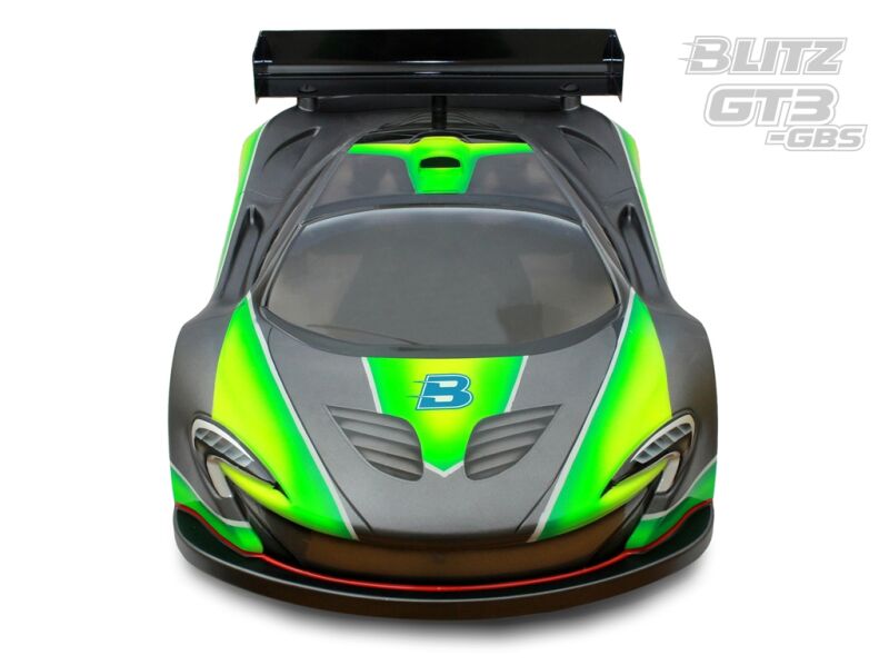 BLITZ 1/8 GT3 GBS Karosserie inkl. Heckspoiler (0,7mm) (BL6080607)