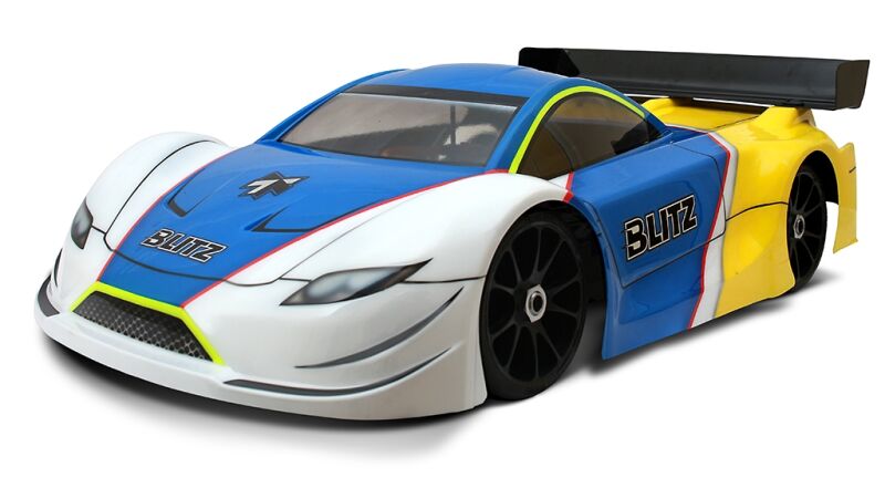 BLITZ 1/8 GT4 Karosserie inkl. Heckspoiler (1,0mm) (BL6080710)