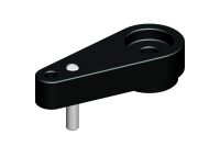 BM Racing - Aluminum-Servohebel 15mm/25T (BMR125345)