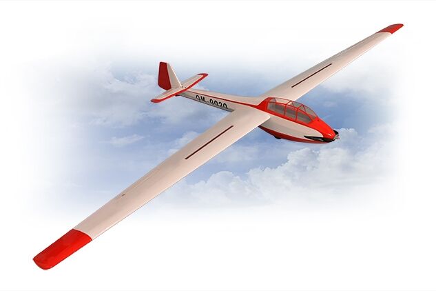 PHOENIX MODEL - GL07 Bergfalke Elektroglider 330 cm ARF (4ST16039)