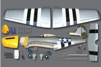 PHOENIX MODEL - P-51 Mustang 40 ARF 1420mm PH068 (4ST16024)