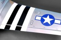 PHOENIX MODEL - P-51 Mustang 40 ARF 1420mm PH068 (4ST16024)