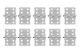 MS - Hinge 15mm Assembled 10pcs (2MO21802S)