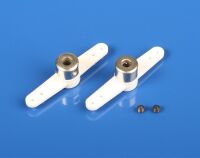 MS - Steering arm Full for 4mm shaft 2pcs (2MO2032)