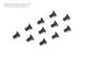 CARTEN Schrauben FH M3x6mm (10) (NBA279)