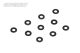 CARTEN Scheibe 3x6x0,5mm (10) (NBA301)