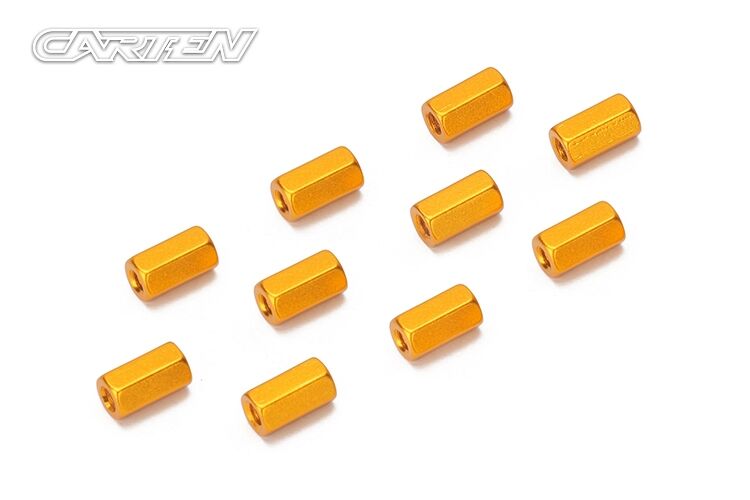 CARTEN Sechskant 5,5x10mm Aluminium (10) (NBA318)