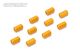CARTEN Sechskant 5,5x10mm Aluminium (10) (NBA318)