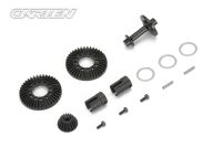 CARTEN Set Tellerrad/Triebling Starrachse 40/17 Kunstoff...