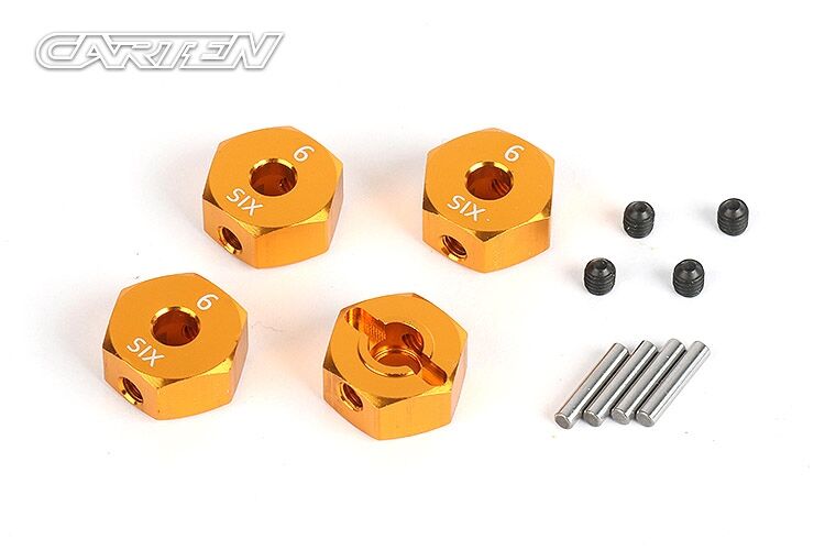 CARTEN 12mm Radmitnehmer 6mm (4) (NBA343)