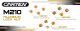 CARTEN M4 Mutter mit Bund selbstsichernd Alu (4) (NBA352)
