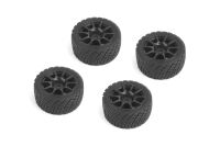 CARTEN M-Rally Rädersatz 10-Speichen +1mm Schwarz, 4...
