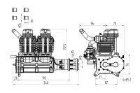NGH GF60i2 Benzin-Viertaktmotor (NGHGF60i2)