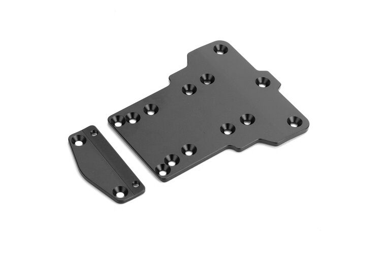 CARTEN Bodenplatte vorne Aluminium (NHA495)