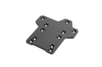 CARTEN Bodenplatte hinten Aluminium (NHA496)