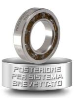 NOVAROSSI - REAR BEARINGS WITH CERAMIC BALLS FOR PATENTED...